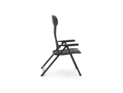 Forza Tione Gartenstuhl Hochlehner mit Gartenhocker