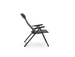 Forza Tione Gartenstuhl Hochlehner mit Gartenhocker