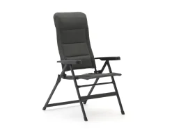 Forza Tione Gartenstuhl Hochlehner mit Gartenhocker