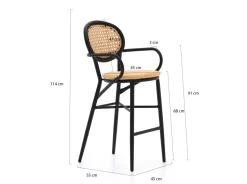Forza Tovel Barhocker Outdoor stapelbar