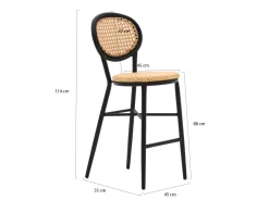 Forza Tovel Barhocker Outdoor stapelbar