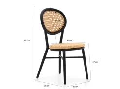Forza Tovel Gartenstuhl stapelbar