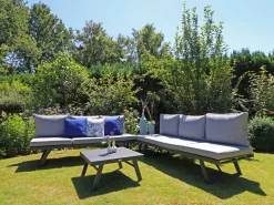 Forza Vadena Ecklounge-Set 4-teilig verstellbar