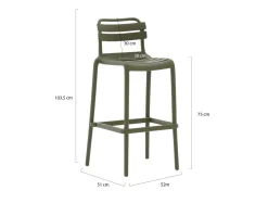 Forza Vico Barhocker Outdoor
