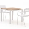 Forza Vico/Fidenza 90 cm Gartenmöbel-Set 3-teilig stapelbar