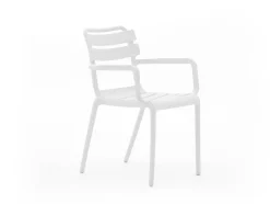 Forza Vico/Fidenza 90 cm Gartenmöbel-Set 3-teilig stapelbar