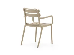 Forza Vico/Liverpool 145 cm Gartenmöbel-Set 5-teilig stapelbar