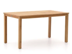 Forza Vico/Liverpool 145 cm Gartenmöbel-Set 5-teilig stapelbar