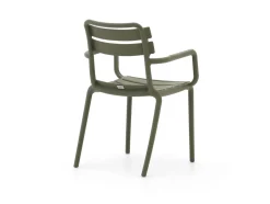 Forza Vico/Liverpool 145 cm Gartenmöbel-Set 5-teilig stapelbar