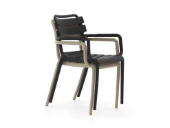 Forza Vico/Rieti ø 60 cm Balkon-Set 3-teilig