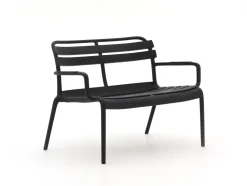 Forza Vico/Rieti ø 60 cm Sessel-Sofa Lounge-Set 4-teilig
