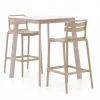 Forza Vico/Savio 90 cm Gartenbar-Set 3-teilig