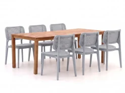 Forza Xitta/Liverpool 210 cm Gartenmöbel-Set 7-teilig