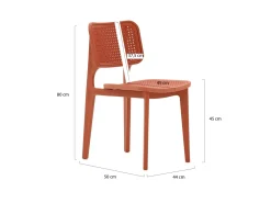 Forza Xitta/Rieti ø 60 cm Balkon-Set 3-teilig