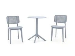 Forza Xitta/Rieti ø 60 cm Balkon-Set 3-teilig