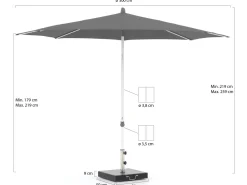 Glatz Alu-Smart Sonnenschirm ø 300 cm