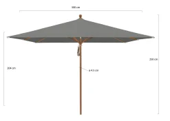 Glatz Piazza Sonnenschirm ø 300 cm