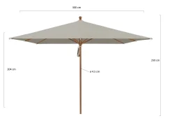 Glatz Piazza Sonnenschirm ø 300 cm