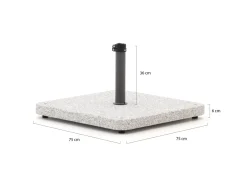 Glatz Sonnenschirmständer 90 kg für Sunwing Casa