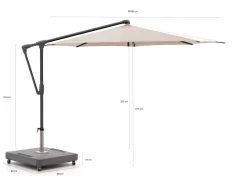 Glatz Sunwing Casa Ampelschirm ø 300 cm