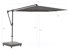 Glatz Sunwing Casa Ampelschirm 270x270 cm