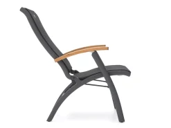 Hartman Da Vinci/Stephanie 200 cm Gartenmöbel-Set 5-teilig verstellbar