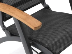 Hartman Da Vinci/Stephanie 200 cm Gartenmöbel-Set 5-teilig verstellbar