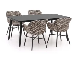 Hartman Delphine/Sophie Studio 170 cm Gartenmöbel-Set 5-teilig