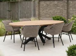 Hartman Delphine/Stephanie 240cm dining tuinset 7-delig