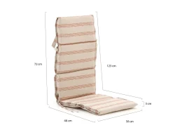 Hartman Fiber Auflage Hochlehner 123x50cm