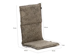 Hartman Fiber Auflage Hochlehner 123x50 cm