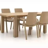 Hartman Flow/Almeria 200 cm Gartenmöbel-Set 5-teilig