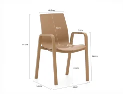 Hartman Flow/Almeria 280 cm Gartenmöbel-Set 7-teilig