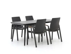 Hartman Flow/Sophie Studio 170 cm Gartenmöbel-Set 5-teilig