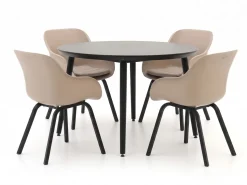 Hartman Le Soleil Element/Sophie Studio ø128cm dining tuinset 5-delig