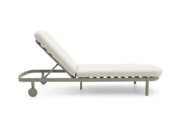 Hartman Palma Gartenliege mit Rollen verstellbar