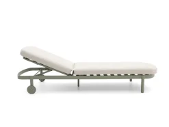 Hartman Palma Gartenliege mit Rollen verstellbar