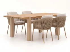 Hartman Sevilla/San Sebastian 200 cm Gartenmöbel-Set 5-teilig