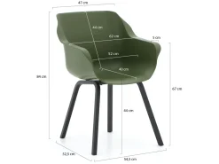 Hartman Sophie Element/Stephanie 240cm dining tuinset 7-delig