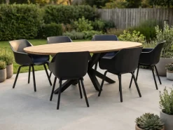 Hartman Sophie Element/Stephanie 240 cm Gartenmöbel-Set 7-teilig