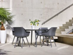 Hartman Sophie Element/Studio ø 128 cm Gartenmöbel-Set 5-teilig