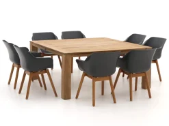 Hartman Sophie/ROUGH-X 170 cm Gartenmöbel-Set 9-teilig