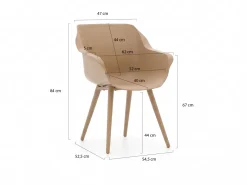 Hartman Sophie Studio/Almeria 200 cm Gartenmöbel-Set 5-teilig