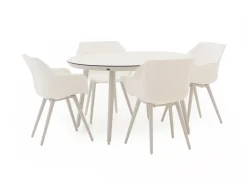 Hartman Sophie Studio ø 128 cm Gartenmöbel-Set 5-teilig