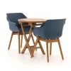 Hartman Sophie Studio/Preston Klapptisch ø65 cm Balkon-Set 3-teilig