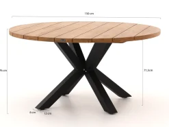 Hartman Stephanie Gartentisch ø150 cm