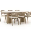 Hartman Taragona/Valencia 220 cm Gartenmöbel-Set 7-teilig