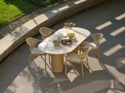 Hartman Taragona/Valencia 220 cm Gartenmöbel-Set 7-teilig