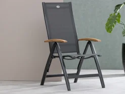 Hartman Troy Gartenstuhl Hochlehner mit Brisbane Gartenhocker