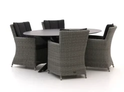 Intenso Adriano/Furato ellips 200 cm Gartenmöbel-Set 5-Teilig